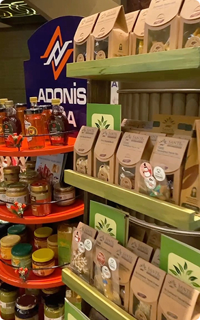 Adonis Gıda Welcome Banner